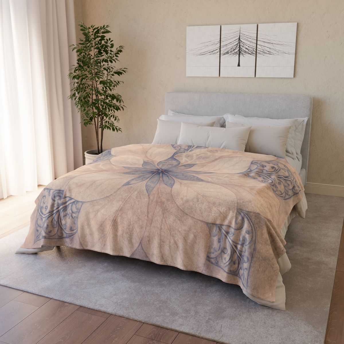 Petal Lace Radiant unique gift blanketscustom blankets