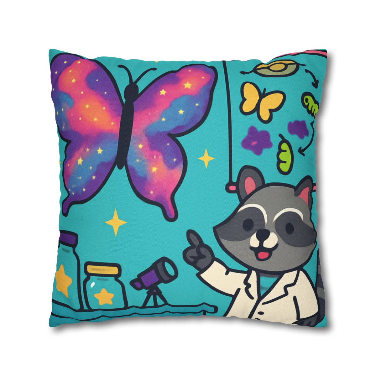 Nebula Garden Butterflies Lab custom pillow cases
