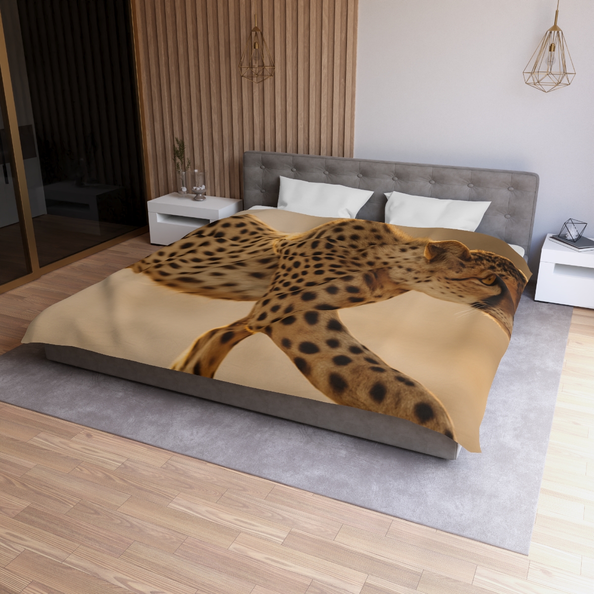 Wind Runner Cheetah unique patterned duvets