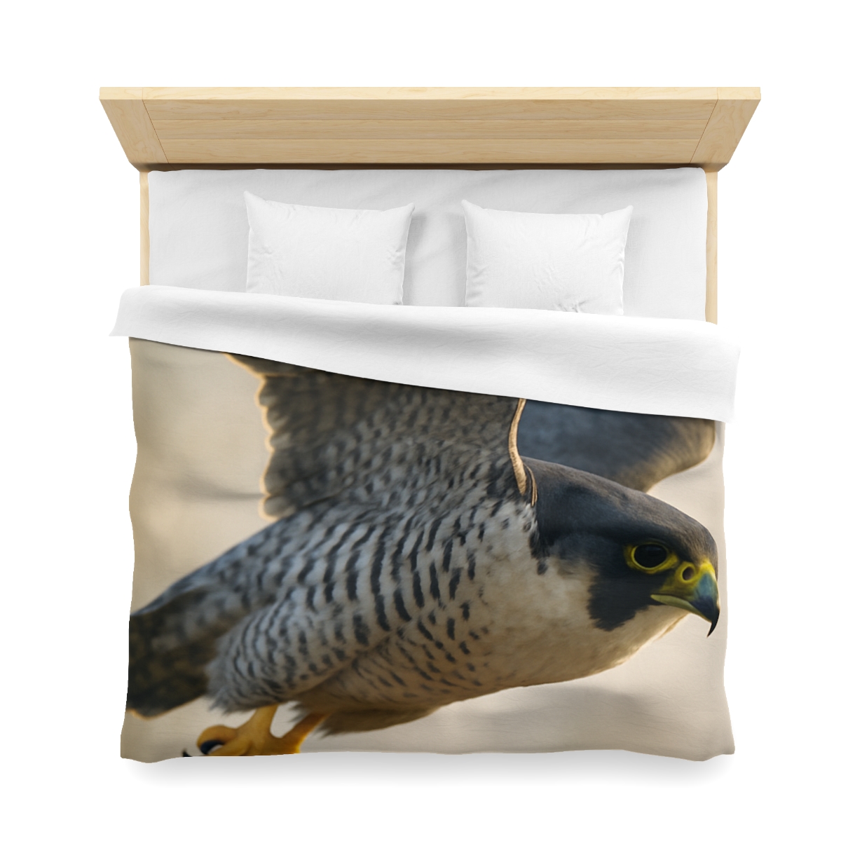 Sky Bolt Peregrine Falcon warm winter duvets