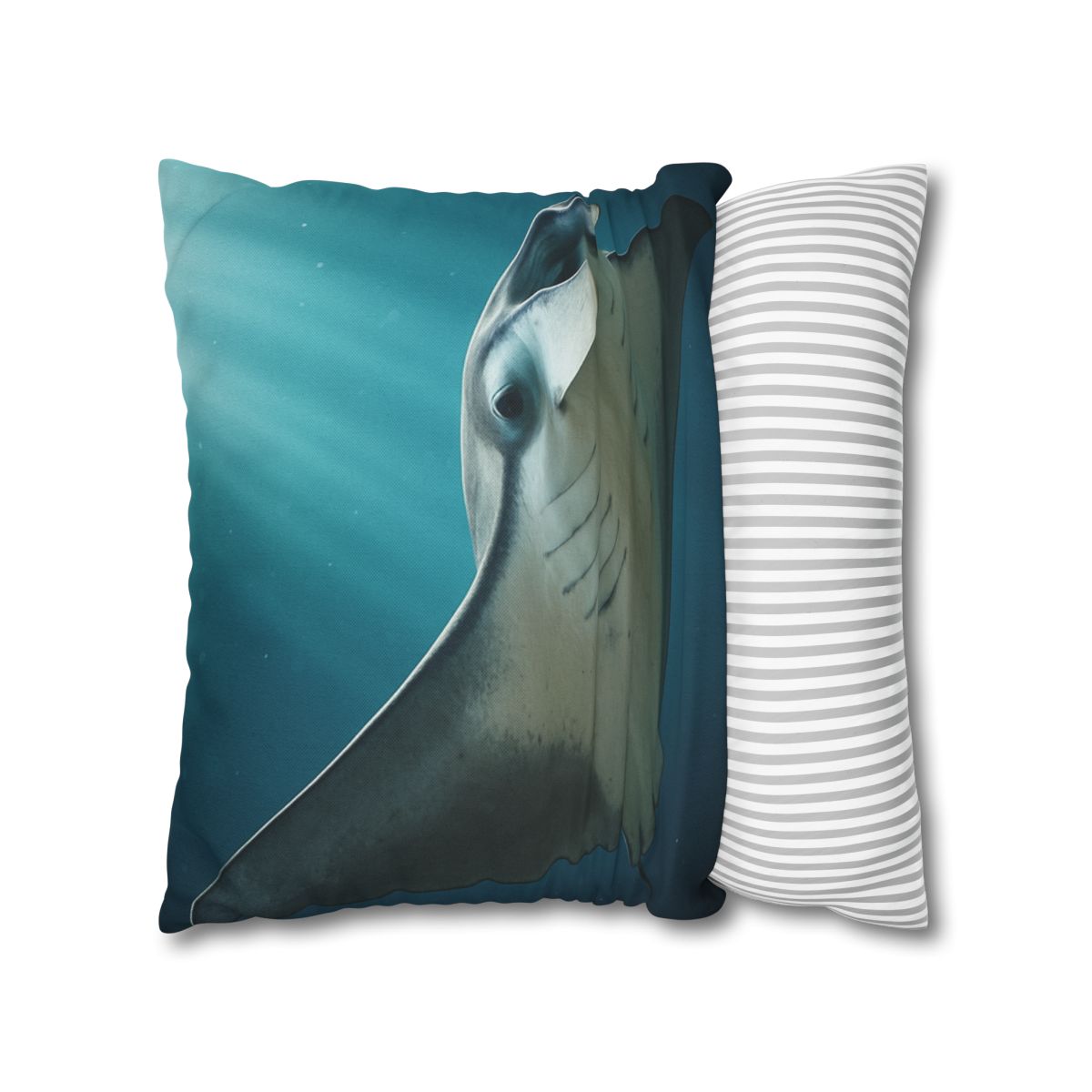 Silk Wing Drift Manta Ray custom pillow cases