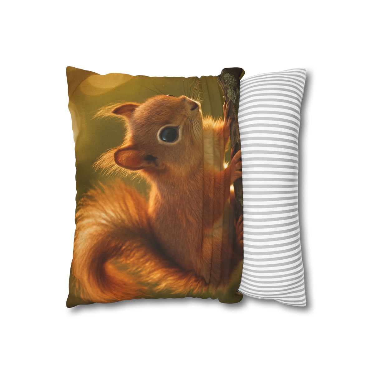 Sunrise Forager Red Squirrel comfortable bedding pillow covers
