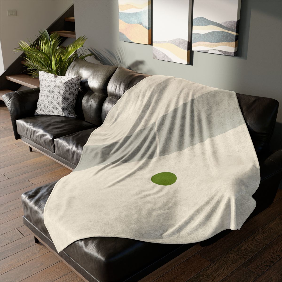 Split Column With Floating Dot unique gift blankets