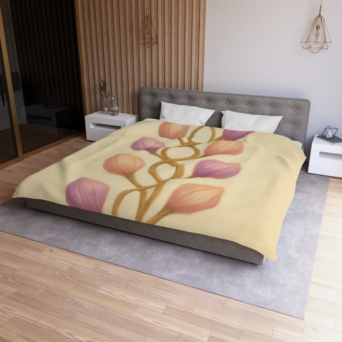 Spiral Bud Helix trendy bedroom duvets