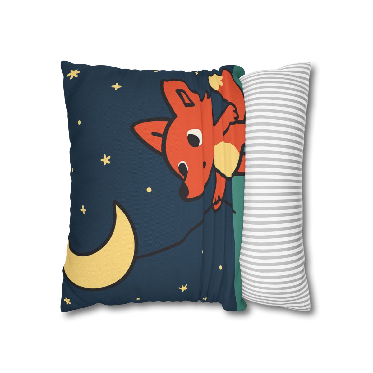 Stargazing Fox And Moon Kite unique gift pillow cases