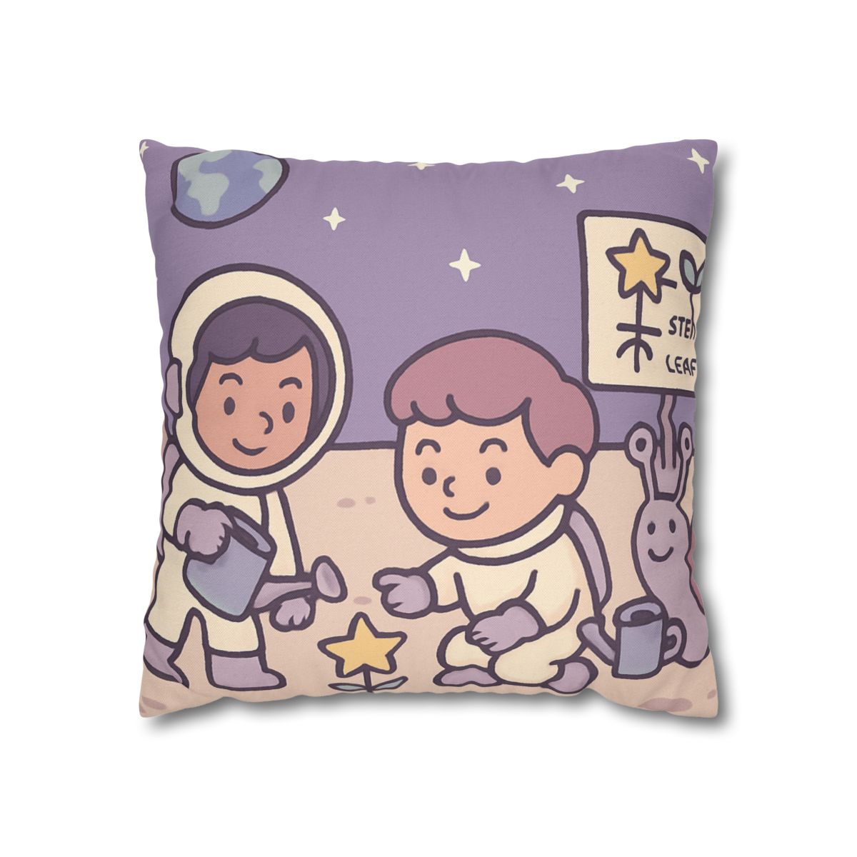 Moon Gardeners Planting Stardust Seeds soft cotton pillow cases