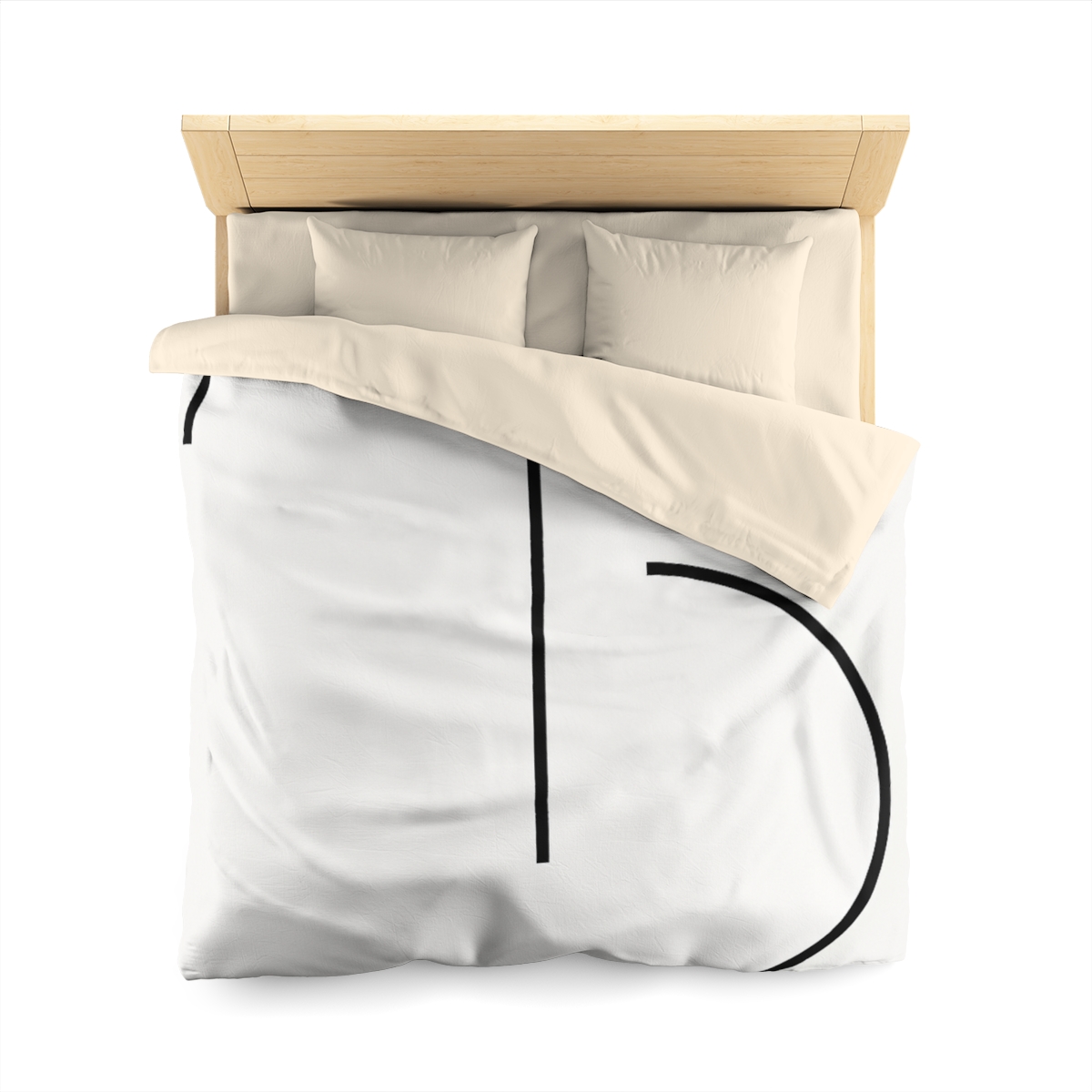 Twin Arc Horizon Offset custom duvets