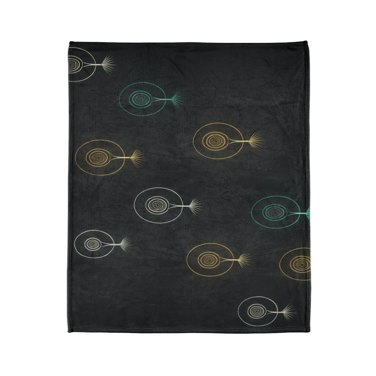 Seed Pod Halo Constellation trendy patterned blankets