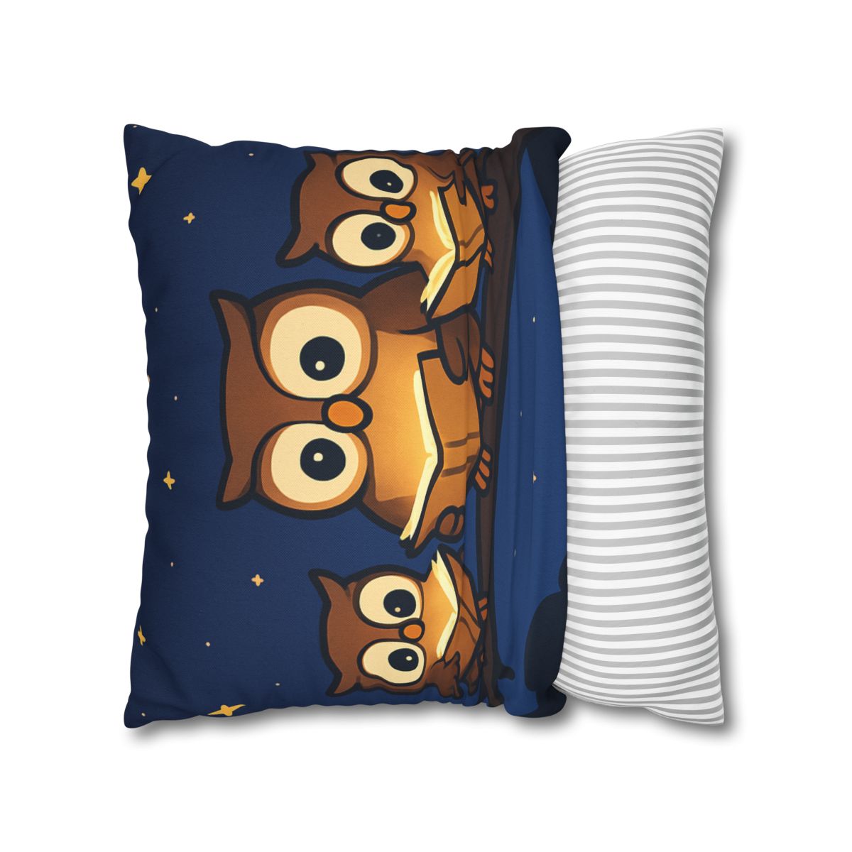 Moonlight Library Of Owls unique gift pillow cases