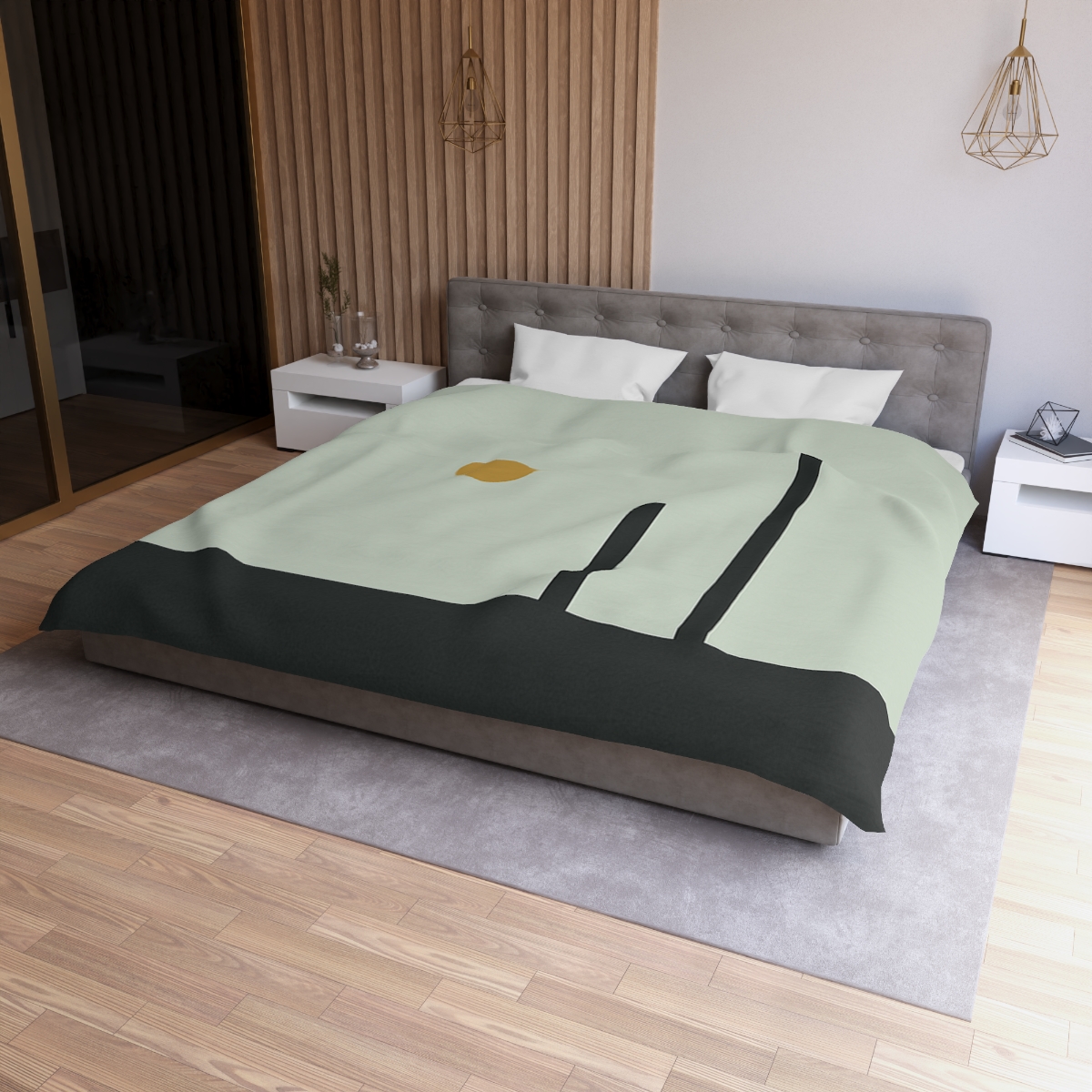 Low Horizon Bar And Twin Posts duvets for gifts