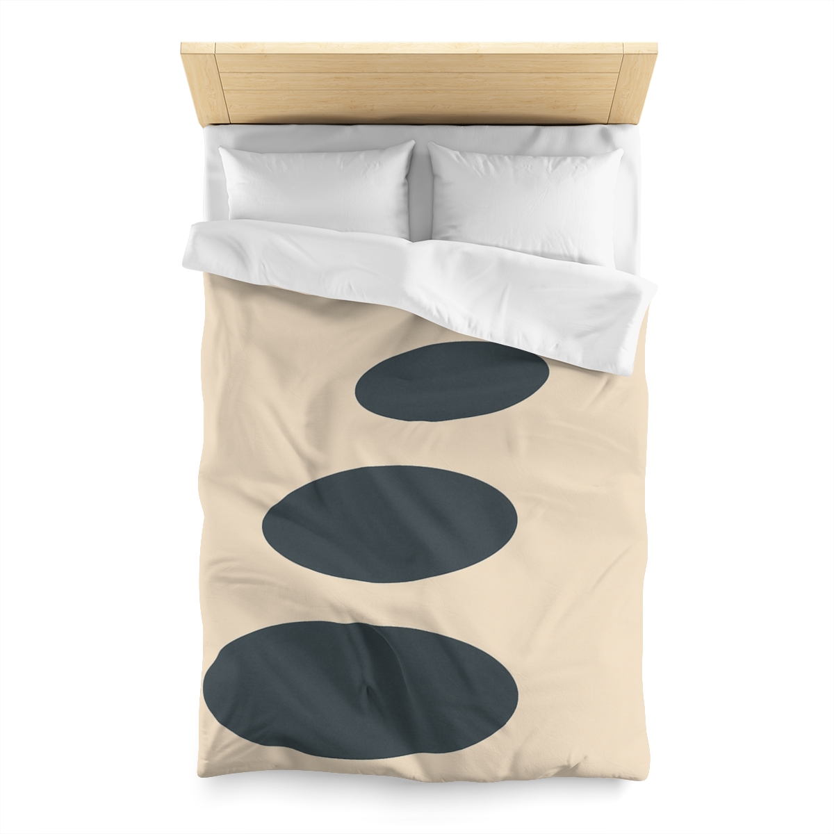 Staggered Ovals With Pause soft comforter duvets