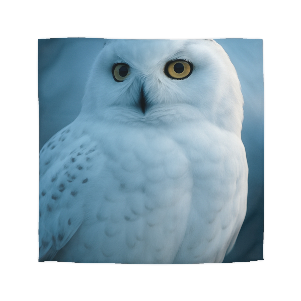 Twilight Watcher Snowy Owl stylish duvet covers
