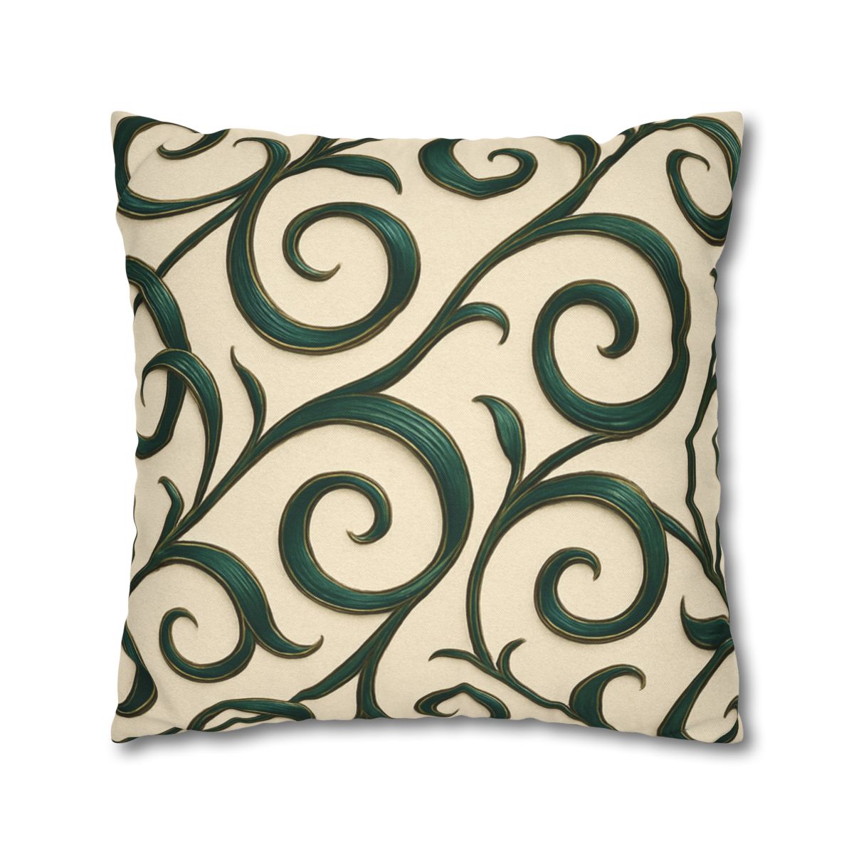 Vine Curl Ribbon Matrix stylish decorative pillowcases