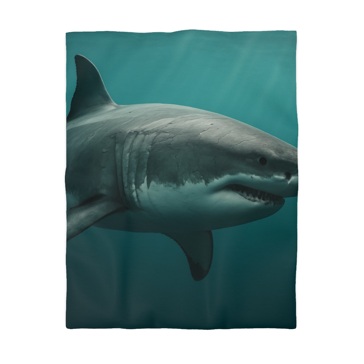 Silent Hunter Great White Shark unique patterned duvets