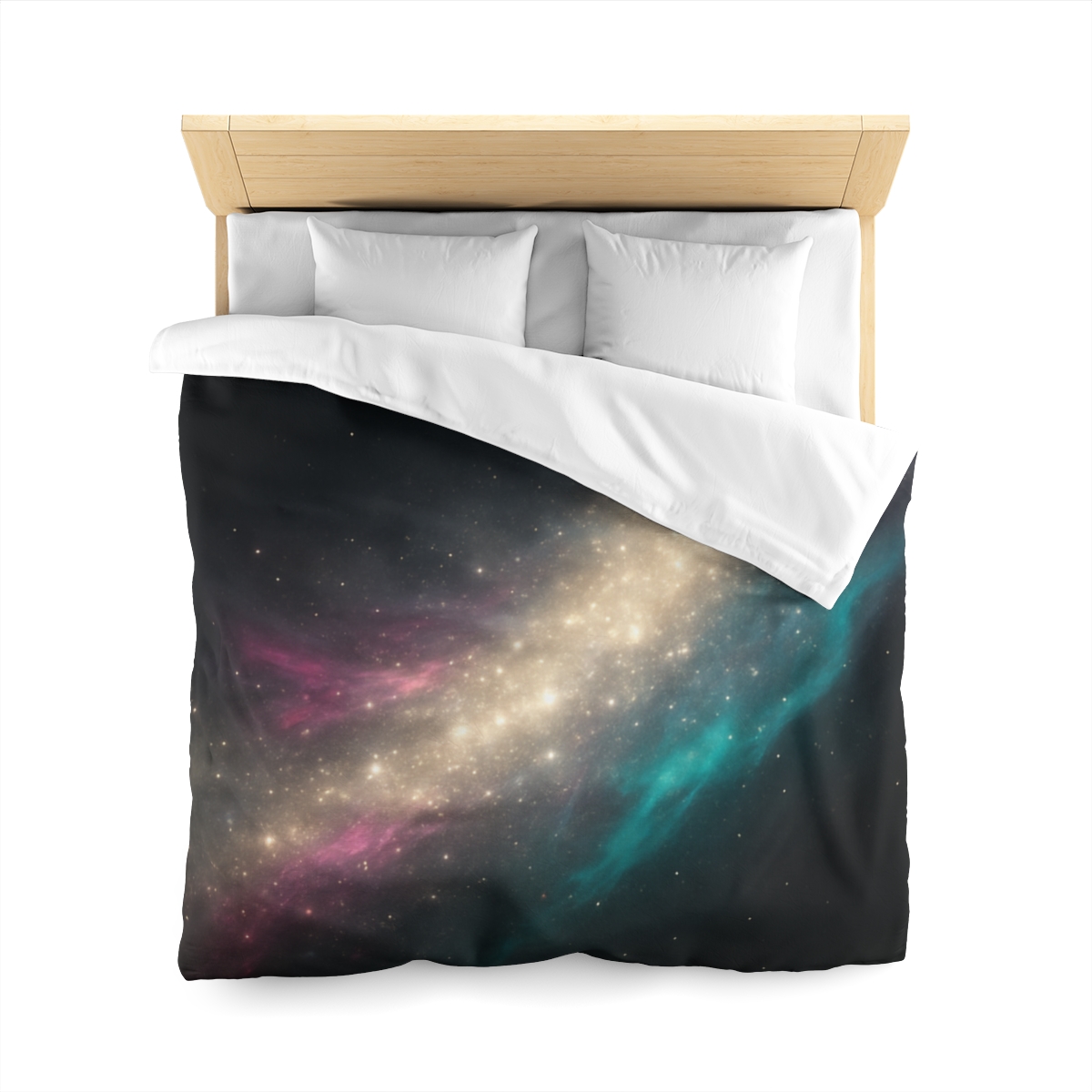 Radiant Flux Starstream personalized bedding duvets