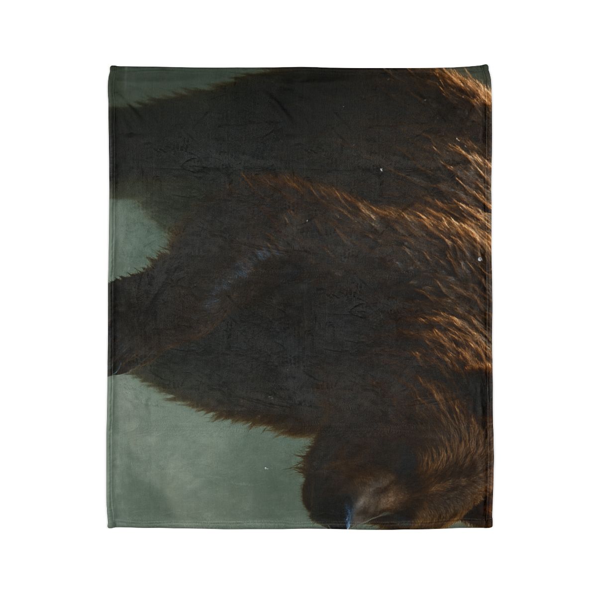 River King Grizzly Bear designer printed blankets