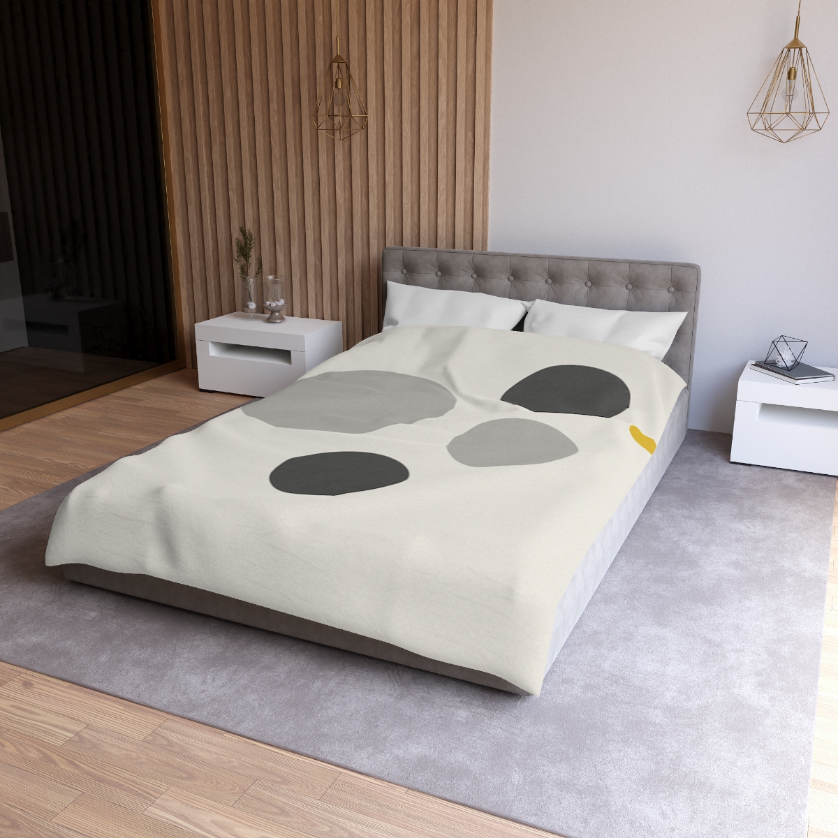 Balanced Cluster Of Circles warm winter duvets