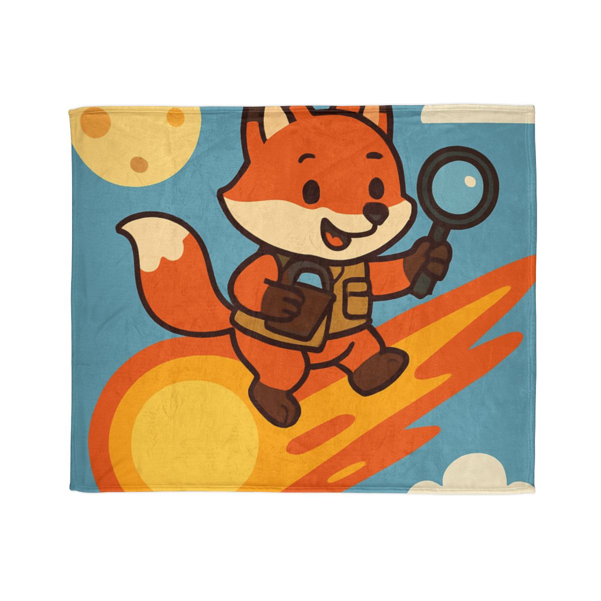 Comet Fox Explorer unique gift blankets