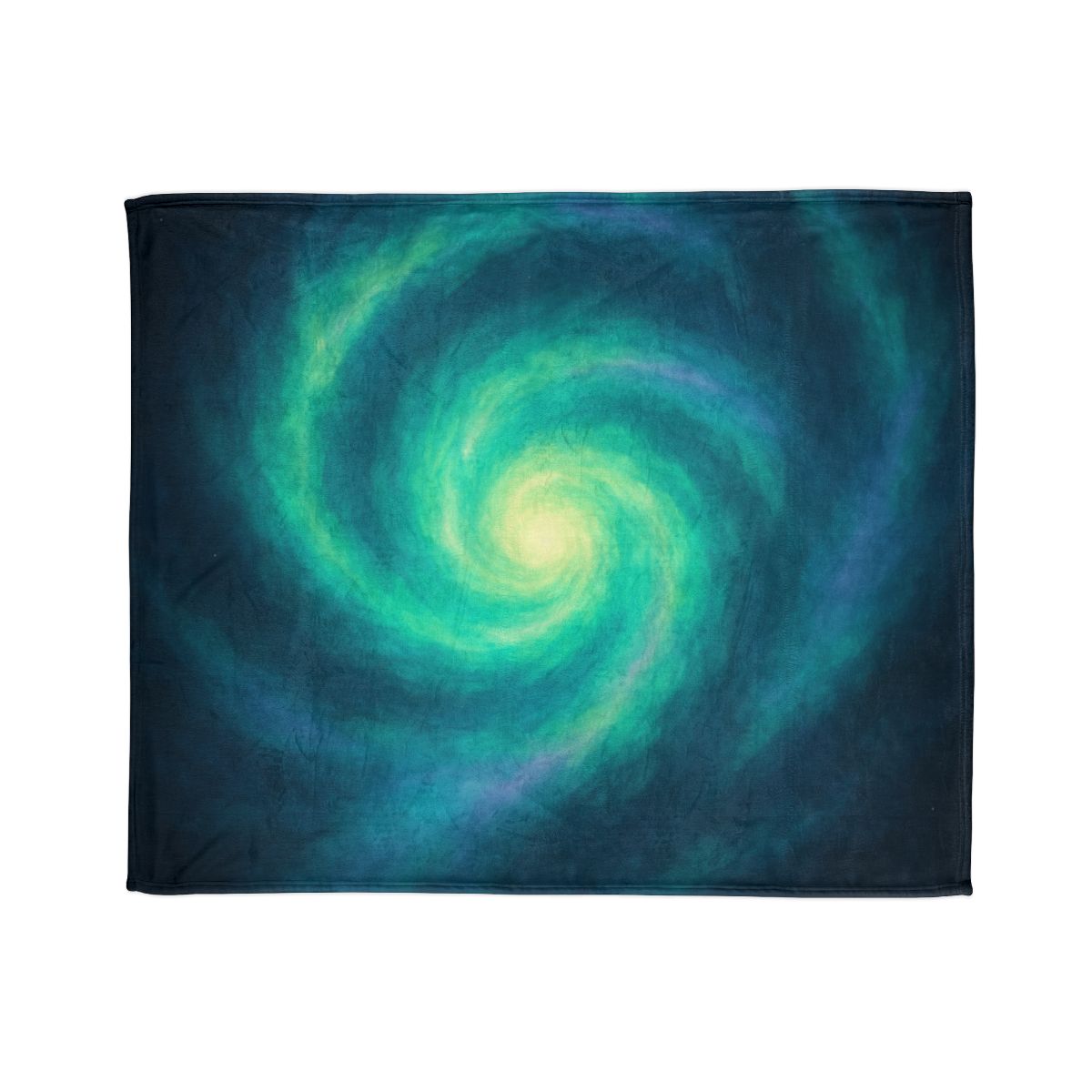 Aurora Halo Spiral personalized cozy blankets