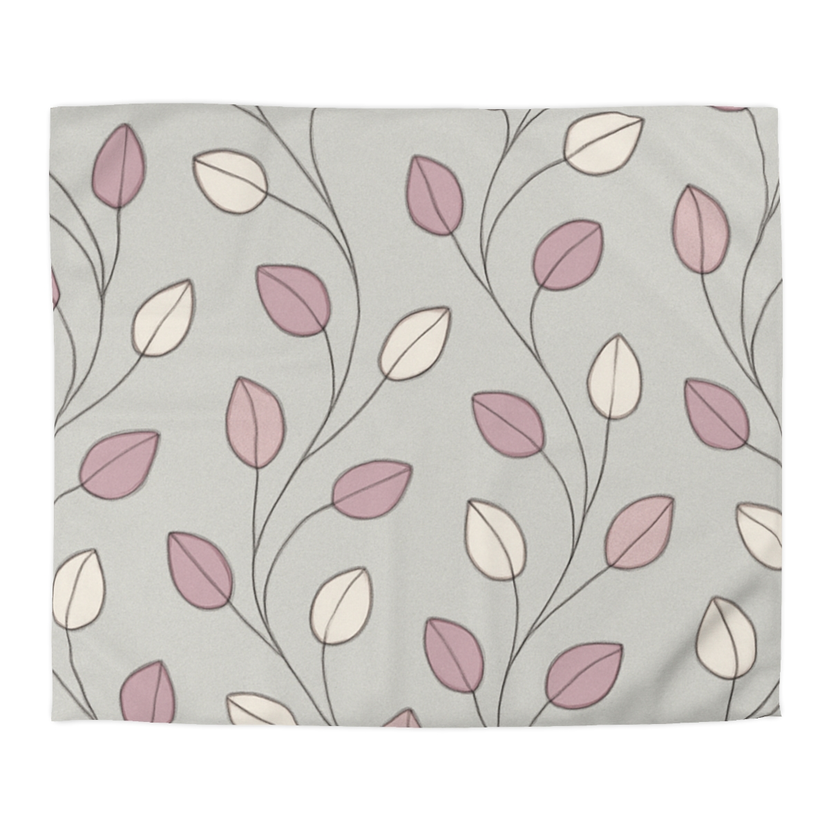 Spiral Bud Cascade soft comforter duvets