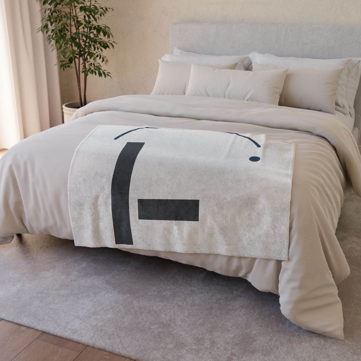 Arc Over Simple Column stylish throw blankets