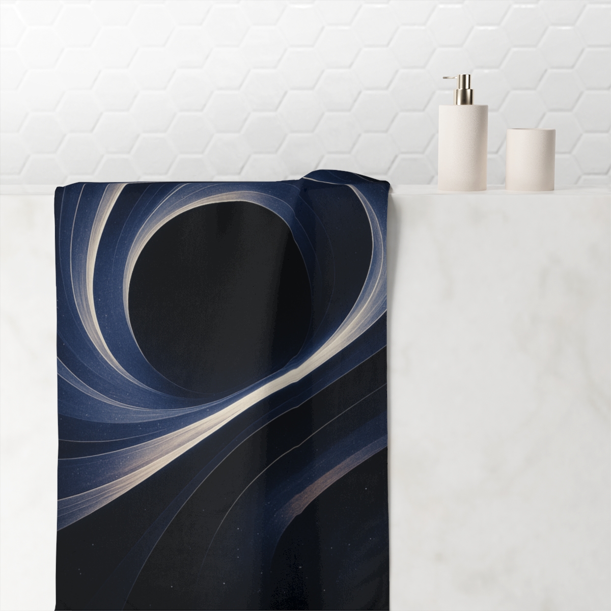 Lensing Halo Tapestry soft cotton towels