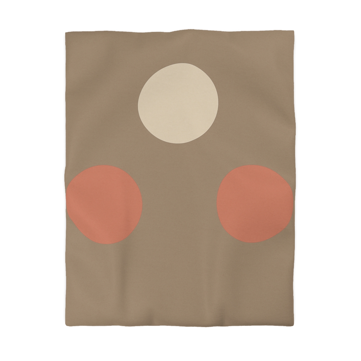 Triad Of Quiet Circles unique patterned duvets