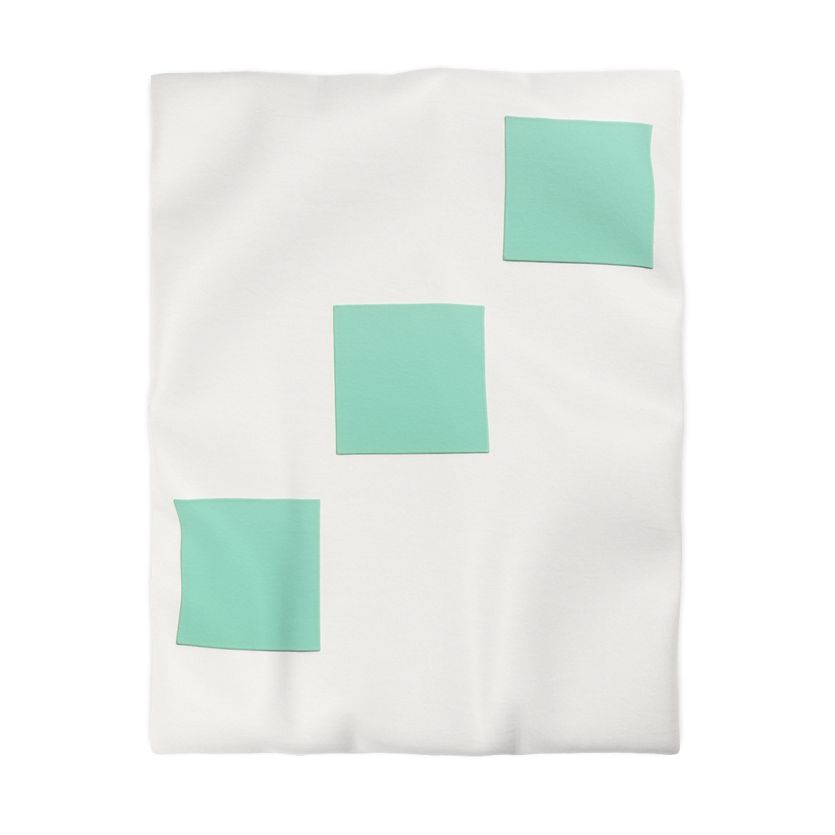 Offset Square Ladder Motif warm winter duvets