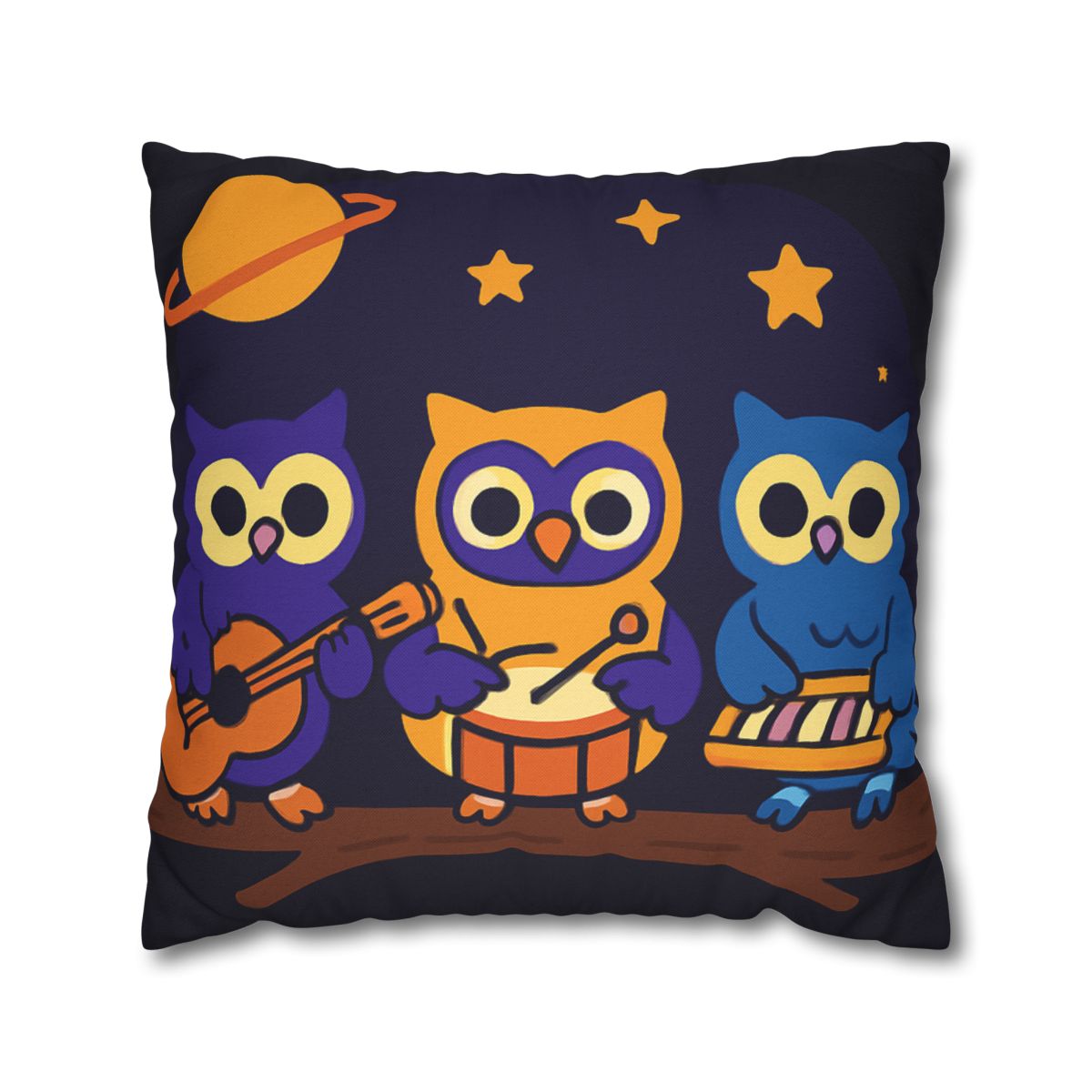 Star Song Owl Band unique gift pillow cases