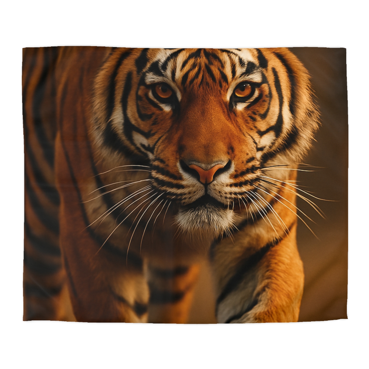 Dusk Herald Bengal Tiger designer printed duvets