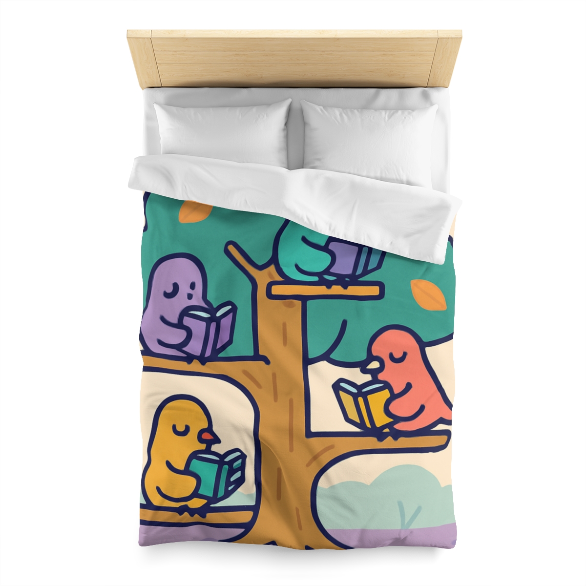 Library Of Magical Birds trendy bedroom duvets