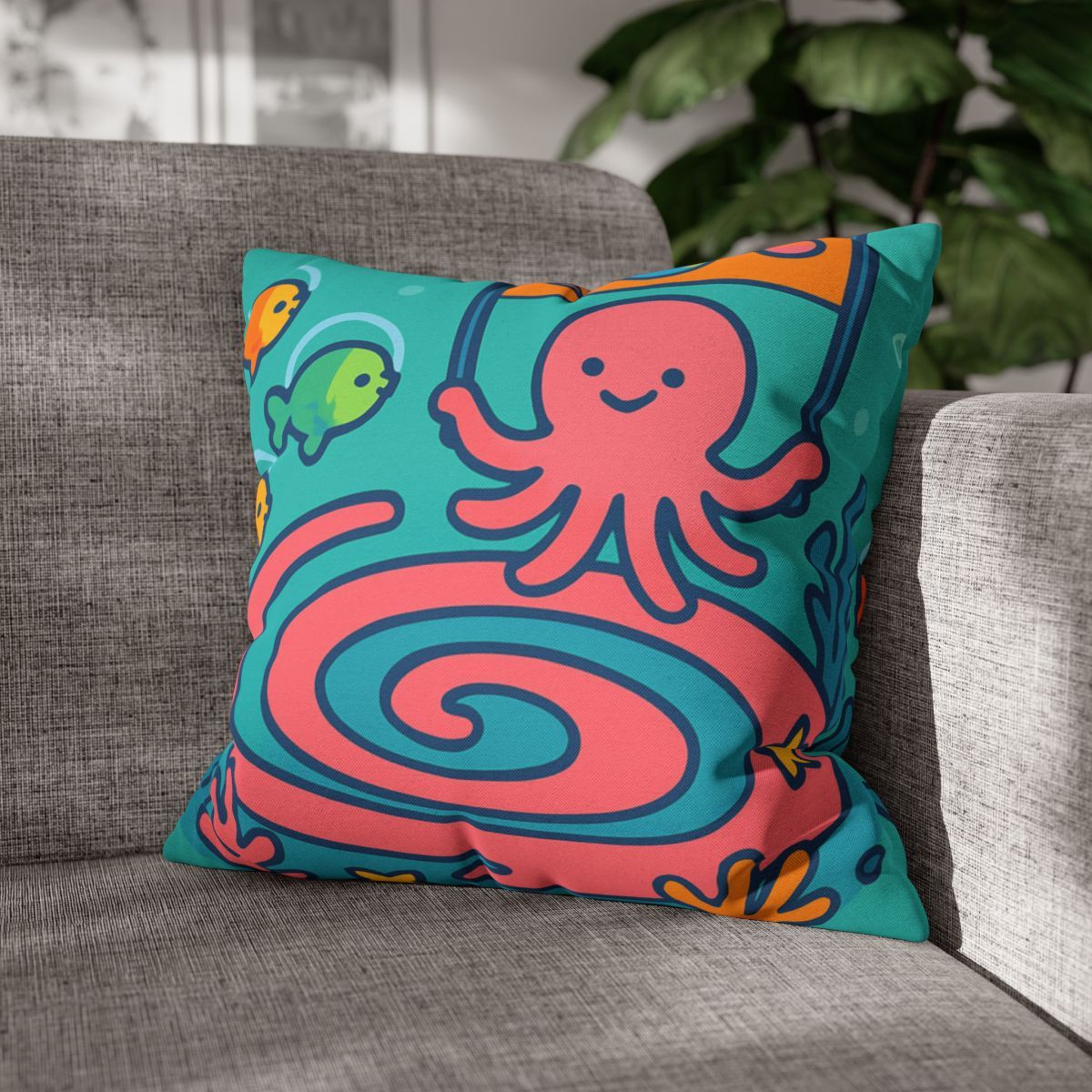 Rainbow Reef Planet Parade comfortable bedding pillow covers