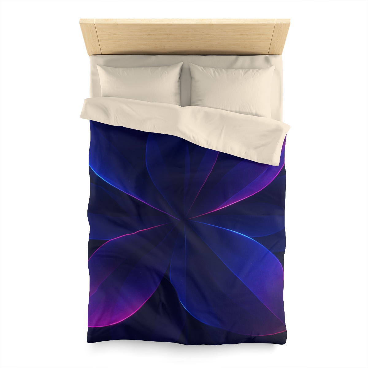 Petal Prism Parallax personalized bedding duvets