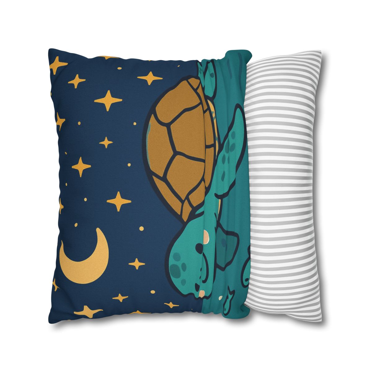 Starry Sea Turtle Voyage stylish decorative pillowcases