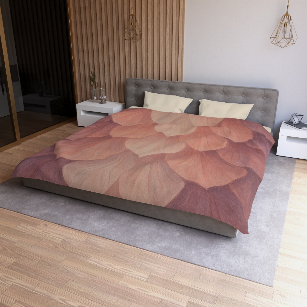 Petal Prism Cascade stylish duvet covers