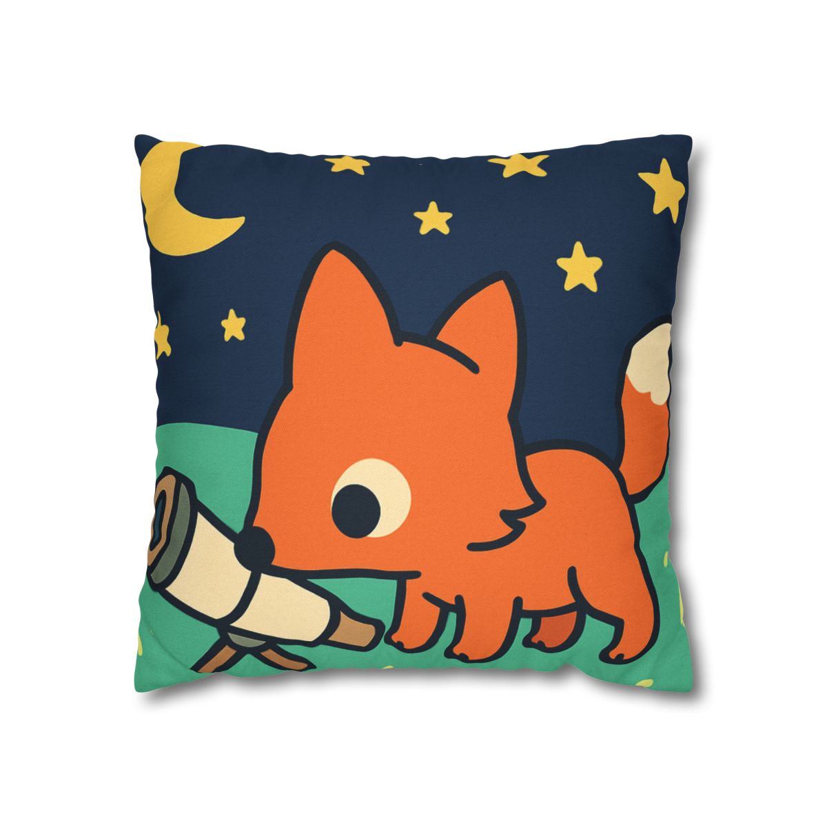 Starlight Safari Fox custom pillow cases