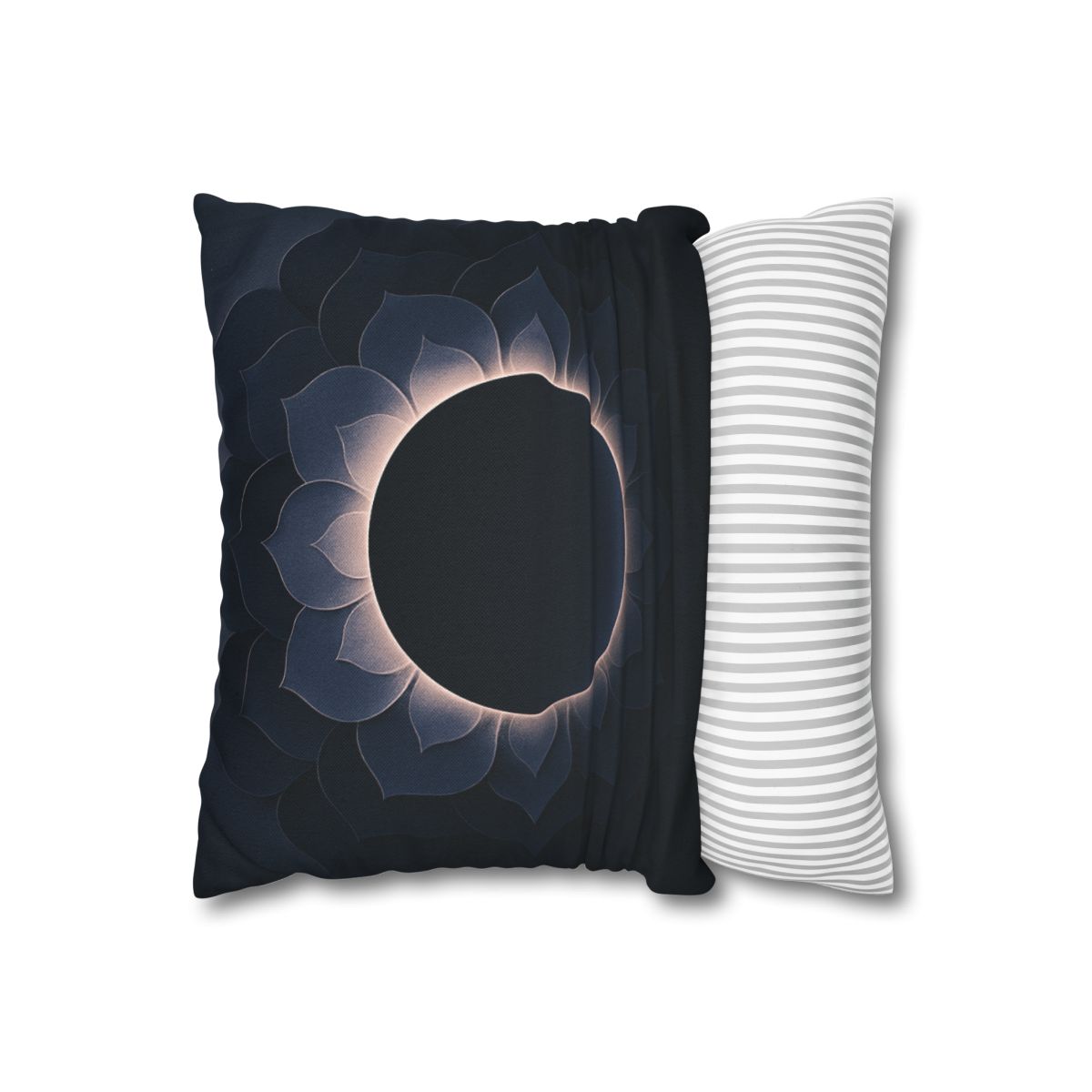 Petal Eclipse Rosette soft cotton pillow cases