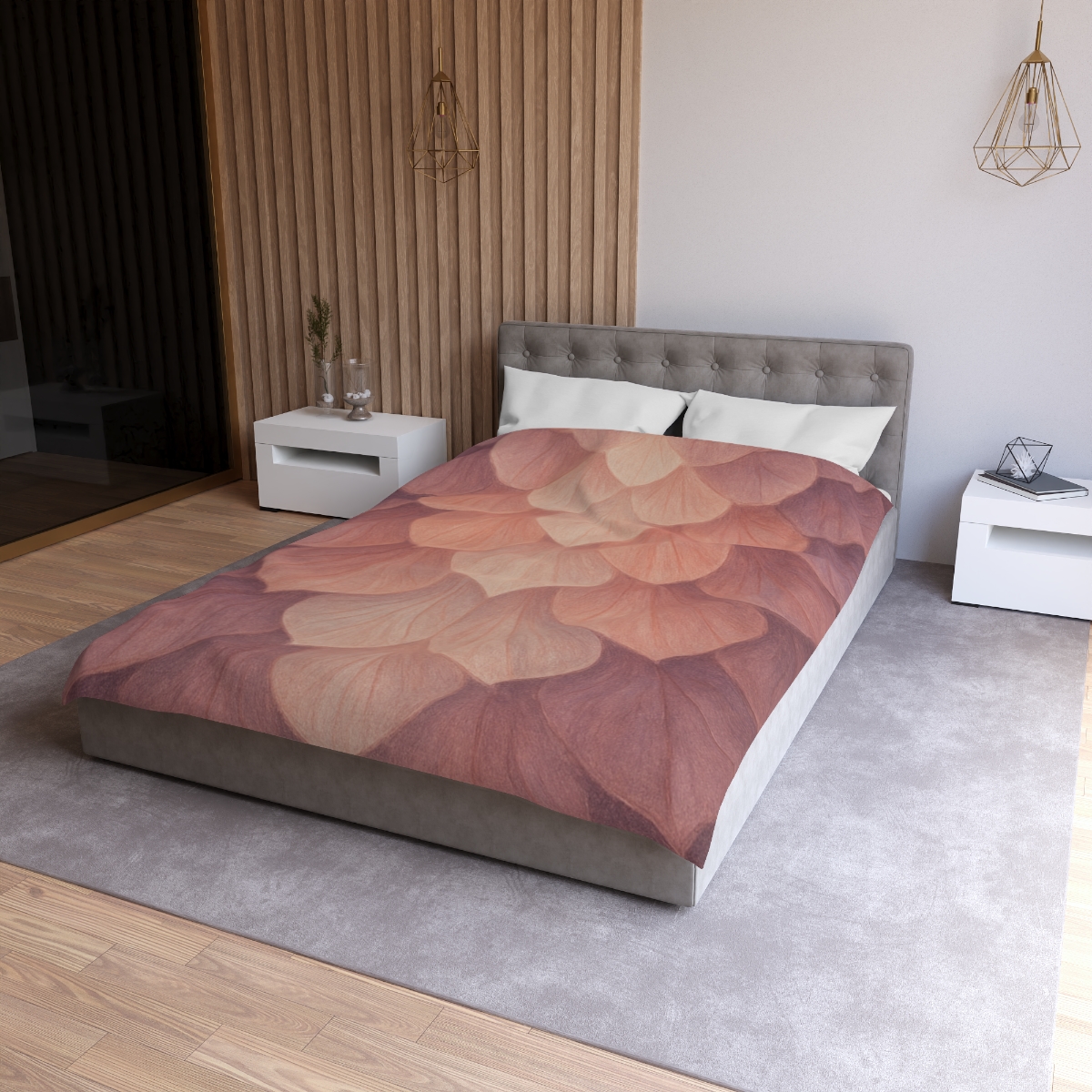 Petal Prism Cascade stylish duvet covers