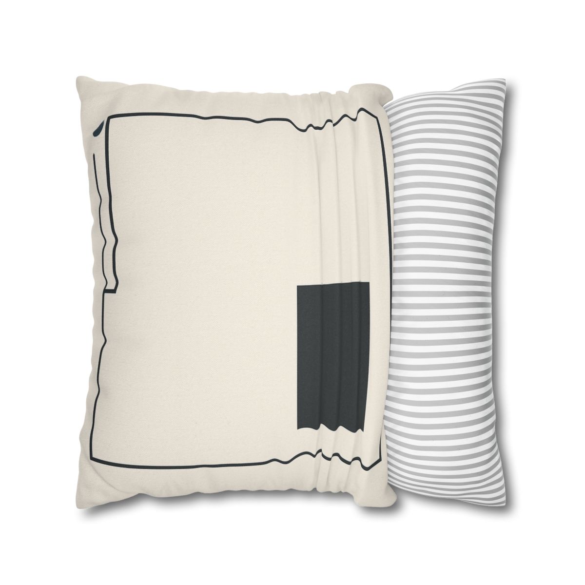 Balanced Triad With Open Frame soft cotton pillow cases