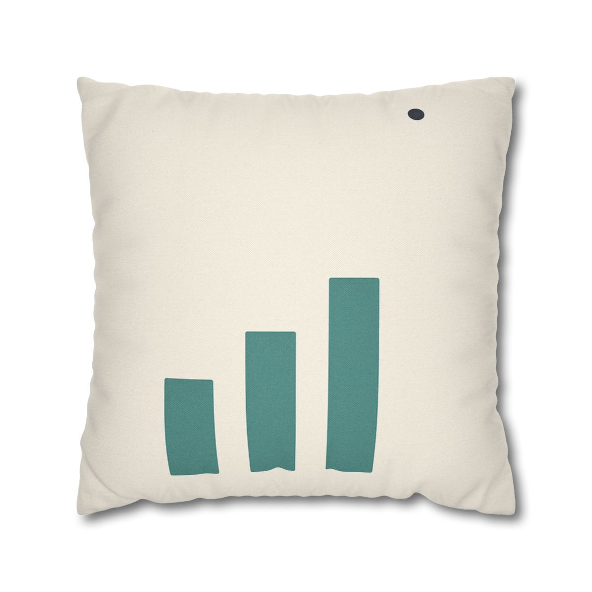 Sloping Trio With Distant Dot designer print pillow cases