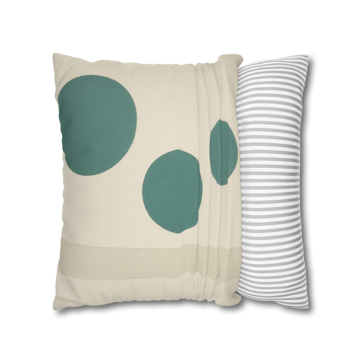 Teal Trio With Quiet Accent comfortable bedding pillow covers
