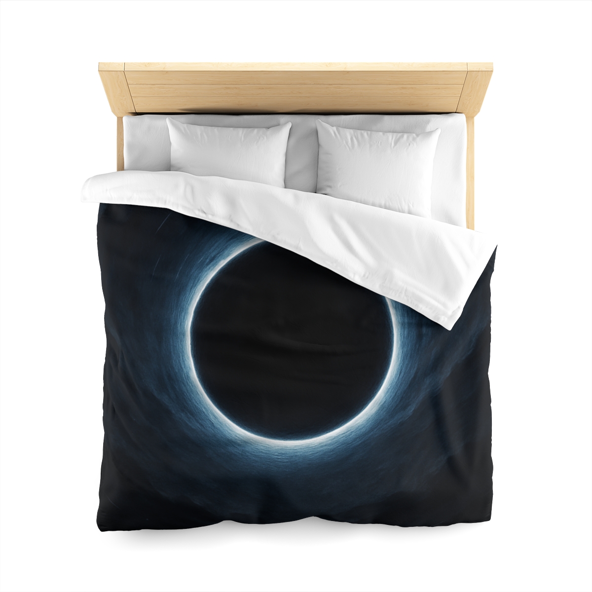 Luminous Event Horizon Veil personalized bedding duvets