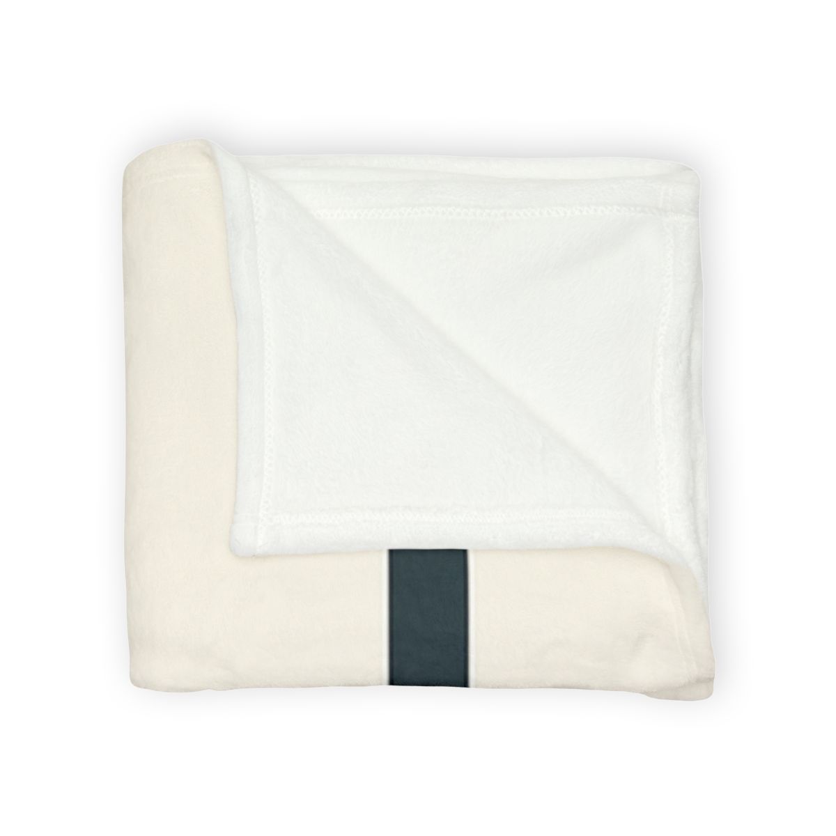 Asymmetric Frame Gap With Two Discs soft fleece blankets