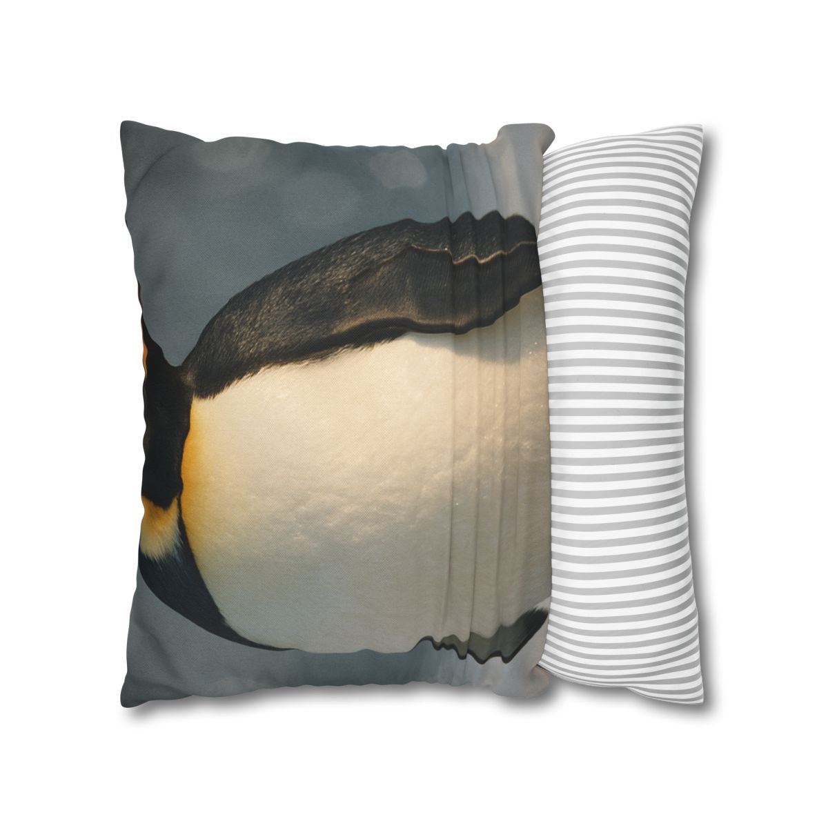 Velvet Eclipse Emperor Penguin designer print pillow cases