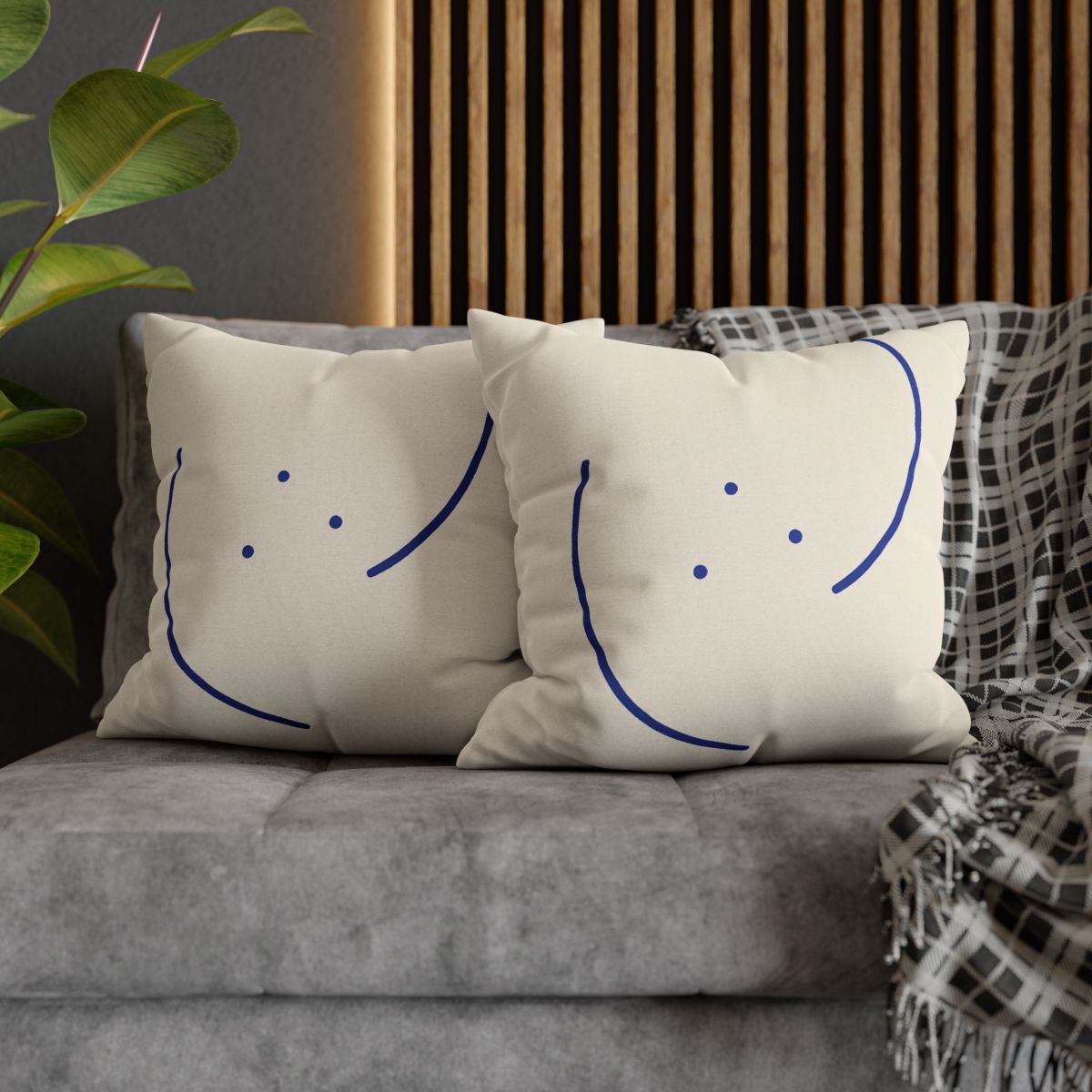 Twin Crescent Constellation comfortable bedding pillow covers