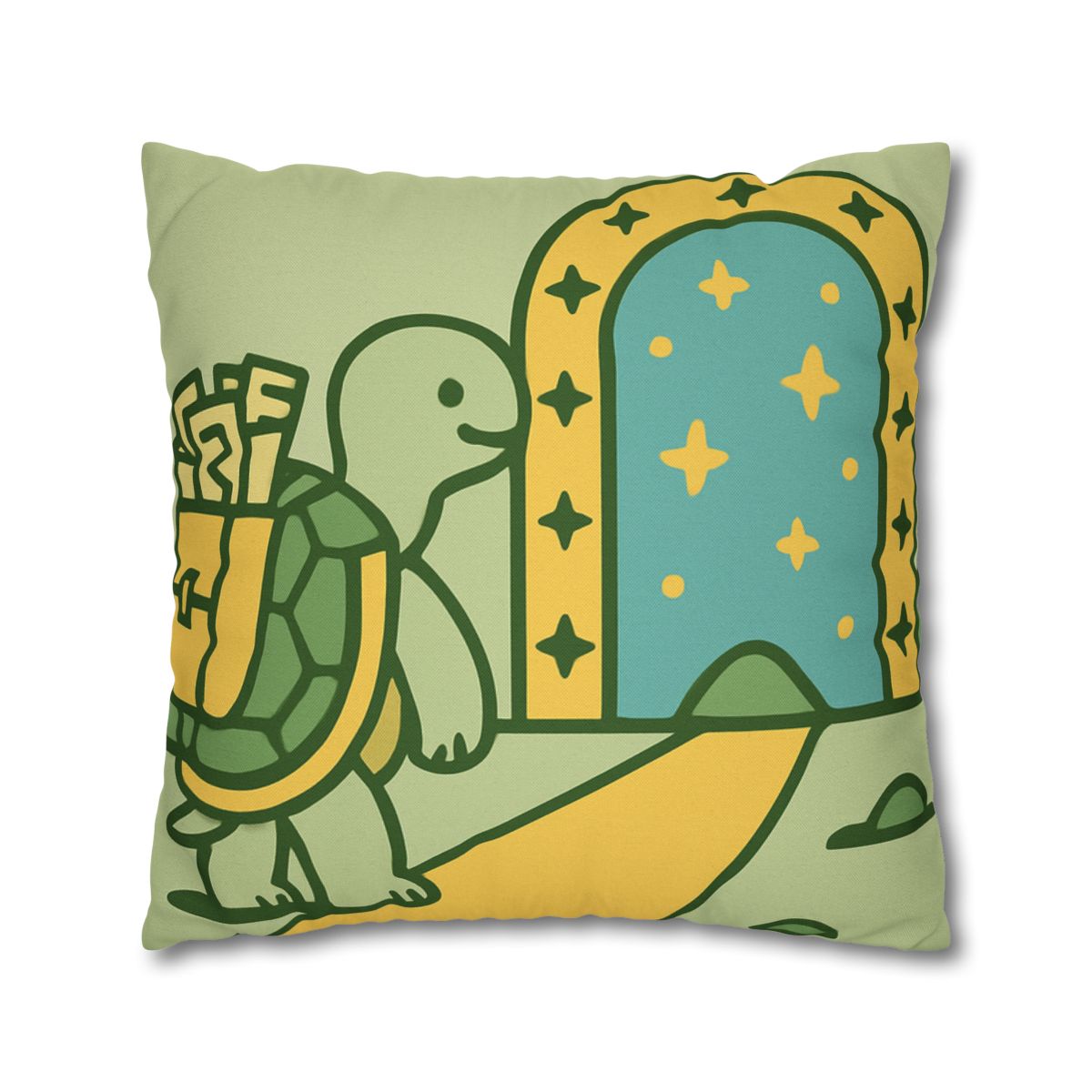 Time-Traveling Tortoise stylish decorative pillowcases