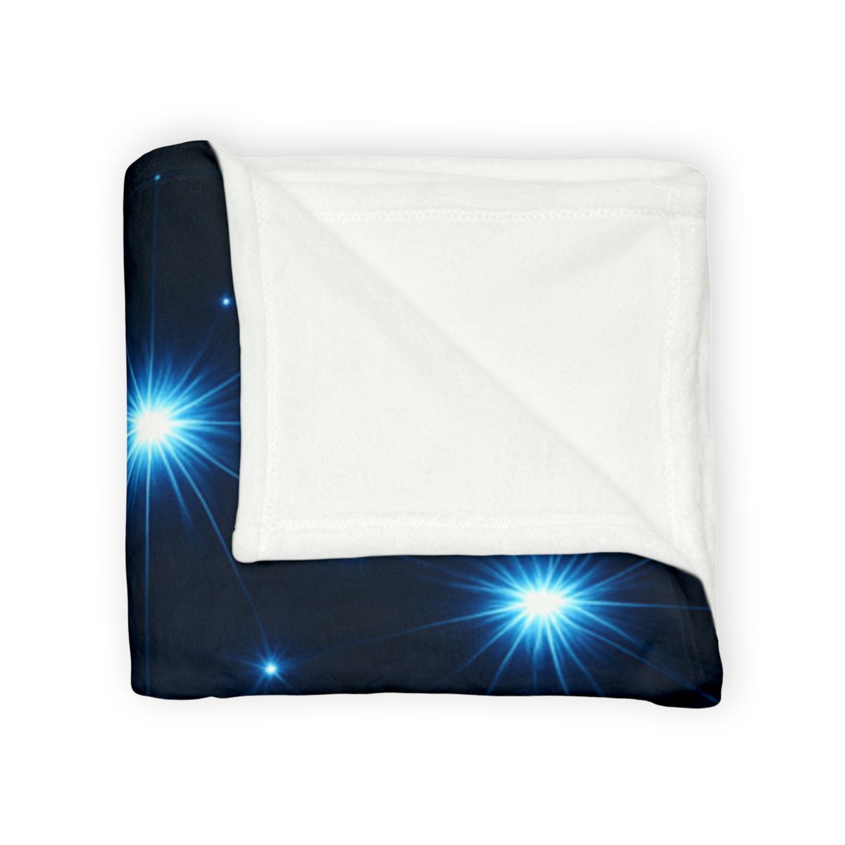Photon Burst Constellation stylish throw blankets