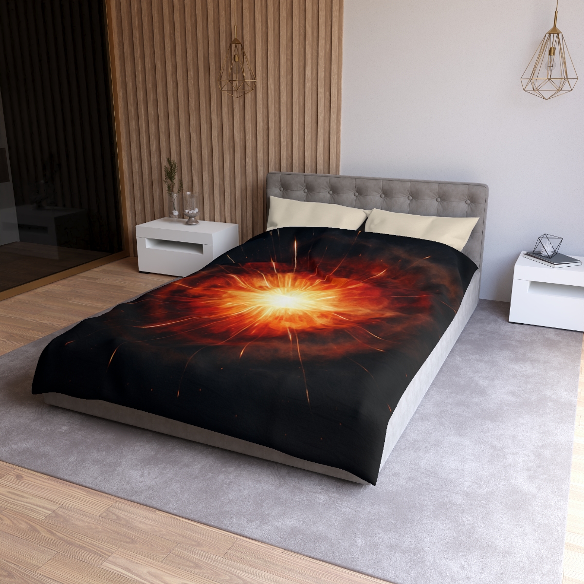 Starburst Petal Shockwave unique patterned duvets