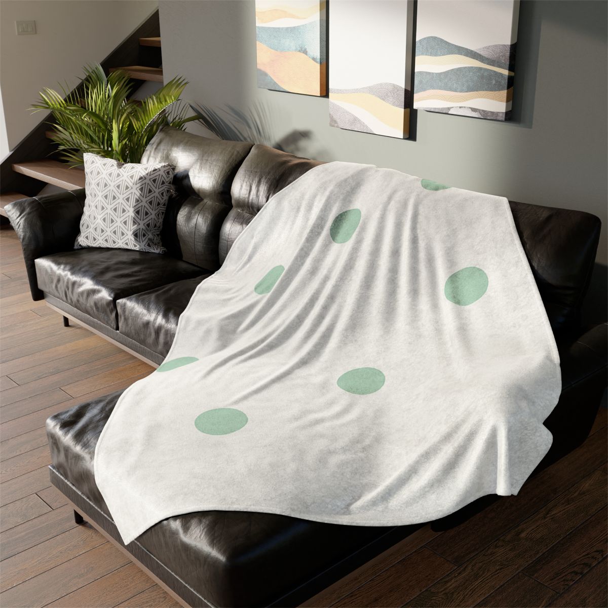 Asymmetric Dot Grid unique gift blanketscustom blankets