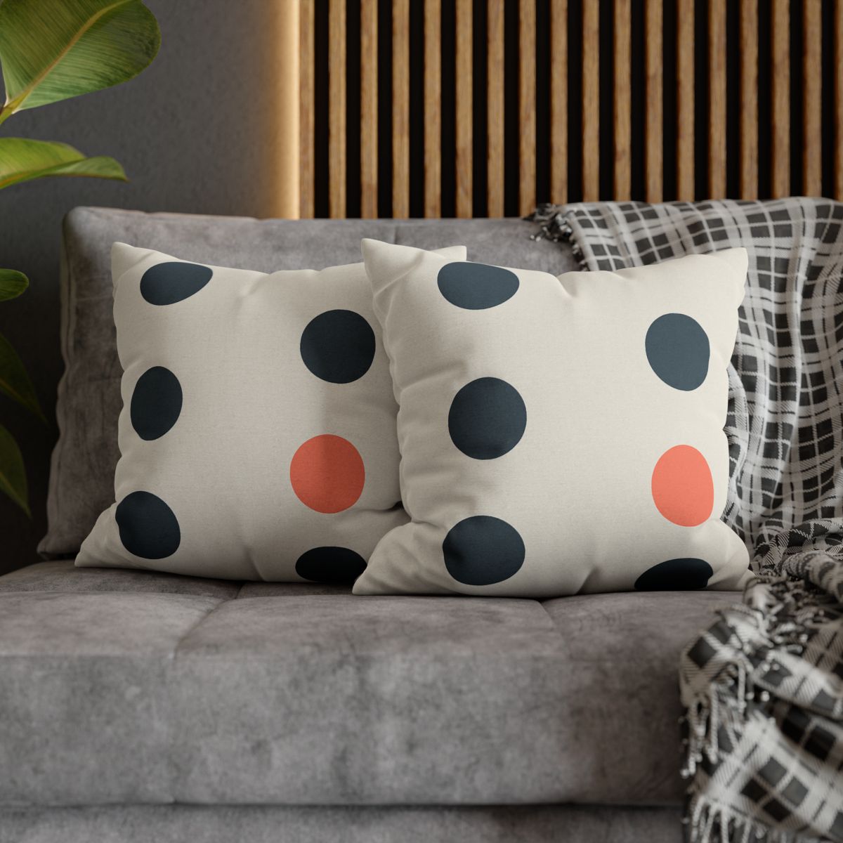 Clustered Dots With Open Lane comfortable bedding pillow covers